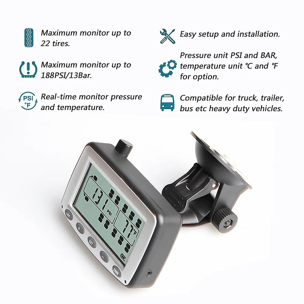 Tire Pressure Monitoring System Tpms Display 1 Piece