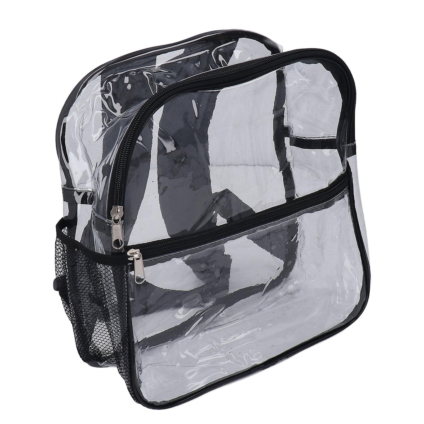 Transparent Backpack Large Capacity Simple Transparent Backpack Simple Style for Students Mountaineering