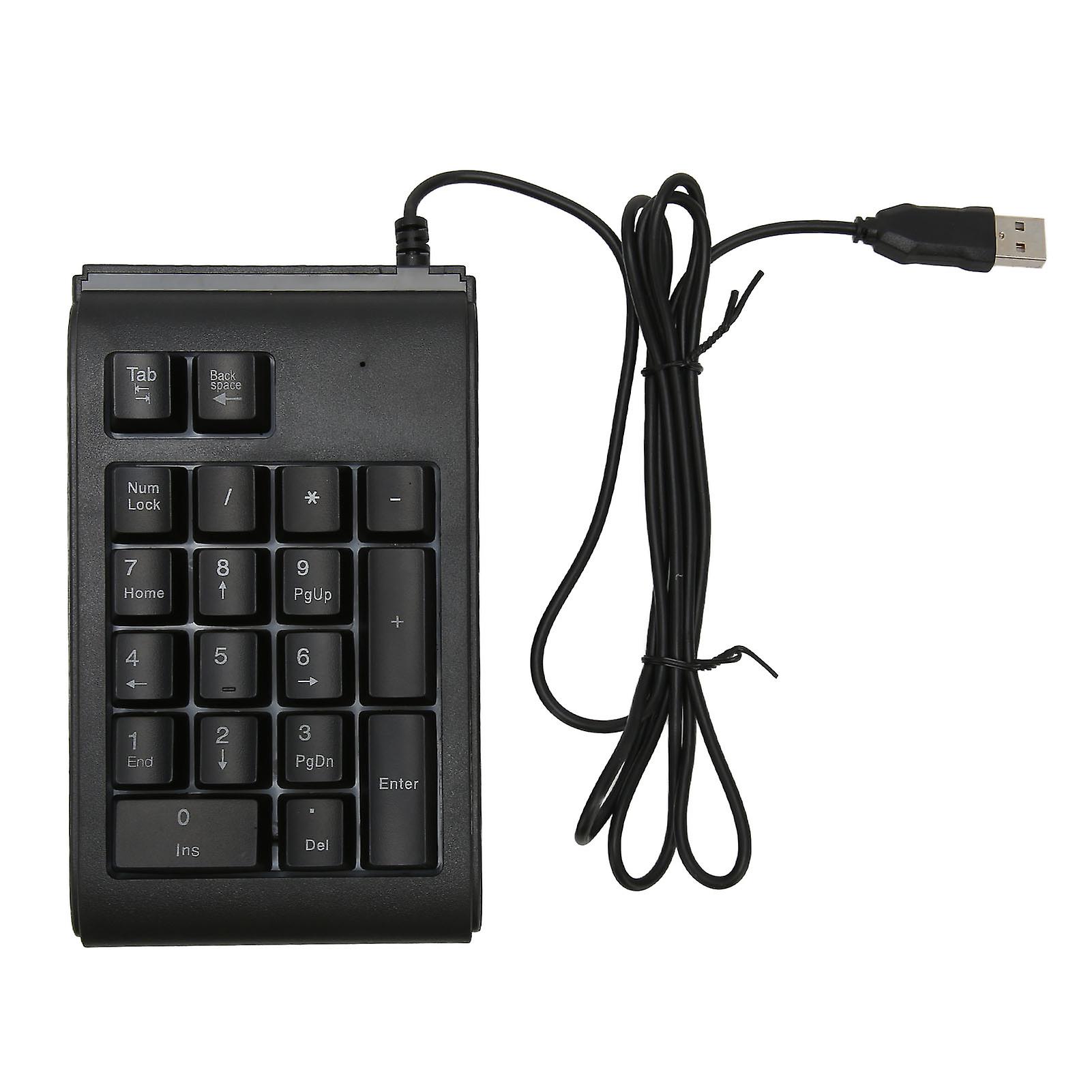 Numeric Keypad, Backlit Keys, Wired Number Pad