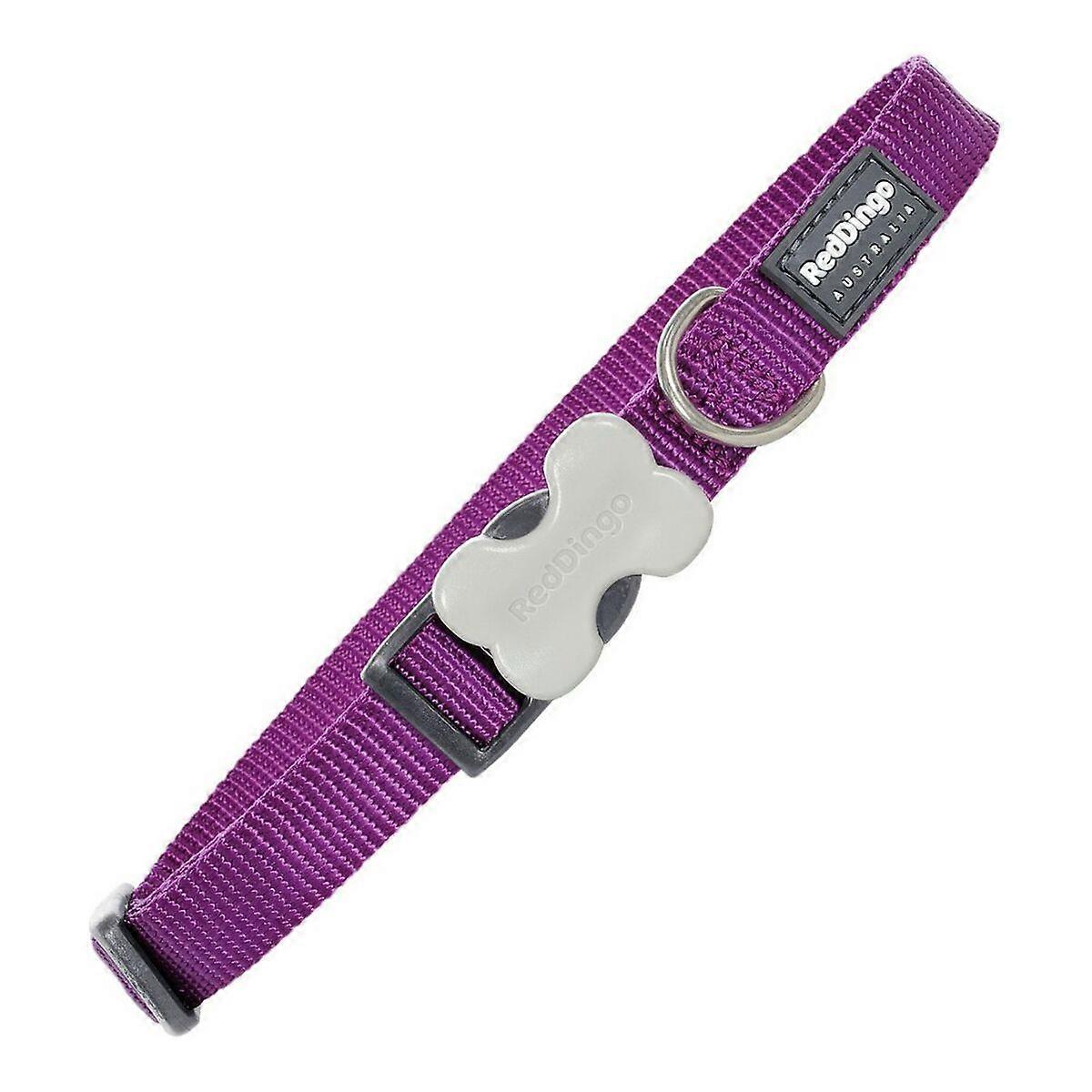 Dog Collar Red Dingo Soft 41-63 cm Purple