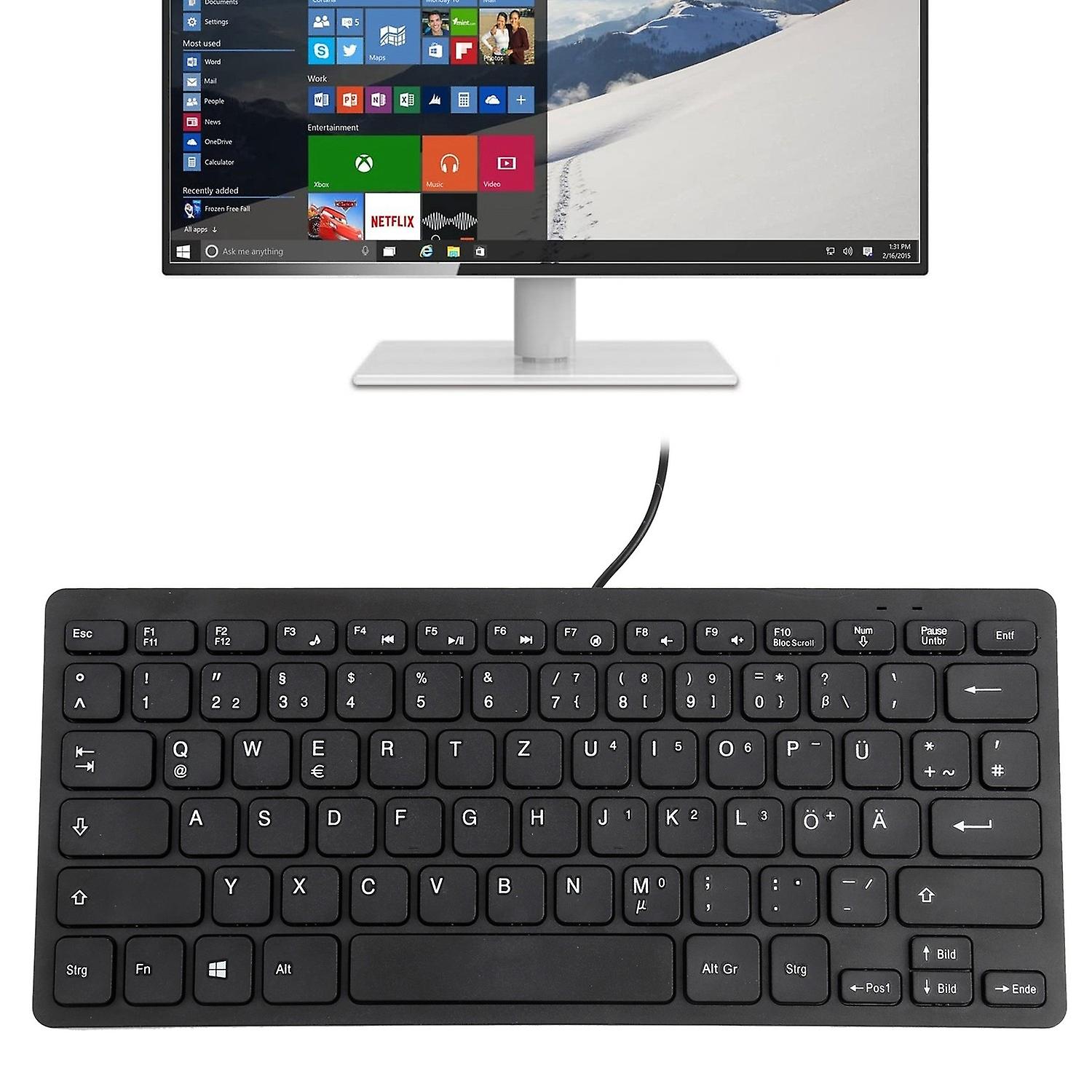 TT-A01 Mini Wired Keyboard, German Version