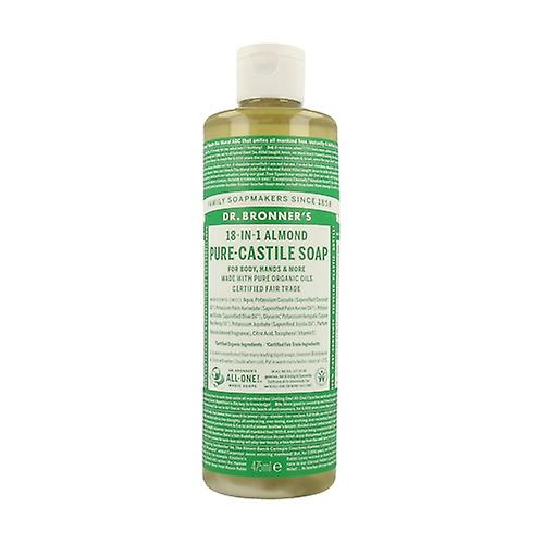 Organic almond bath gel 475 ml