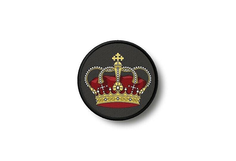 Patch badge ecusson prints thermocollant king crown