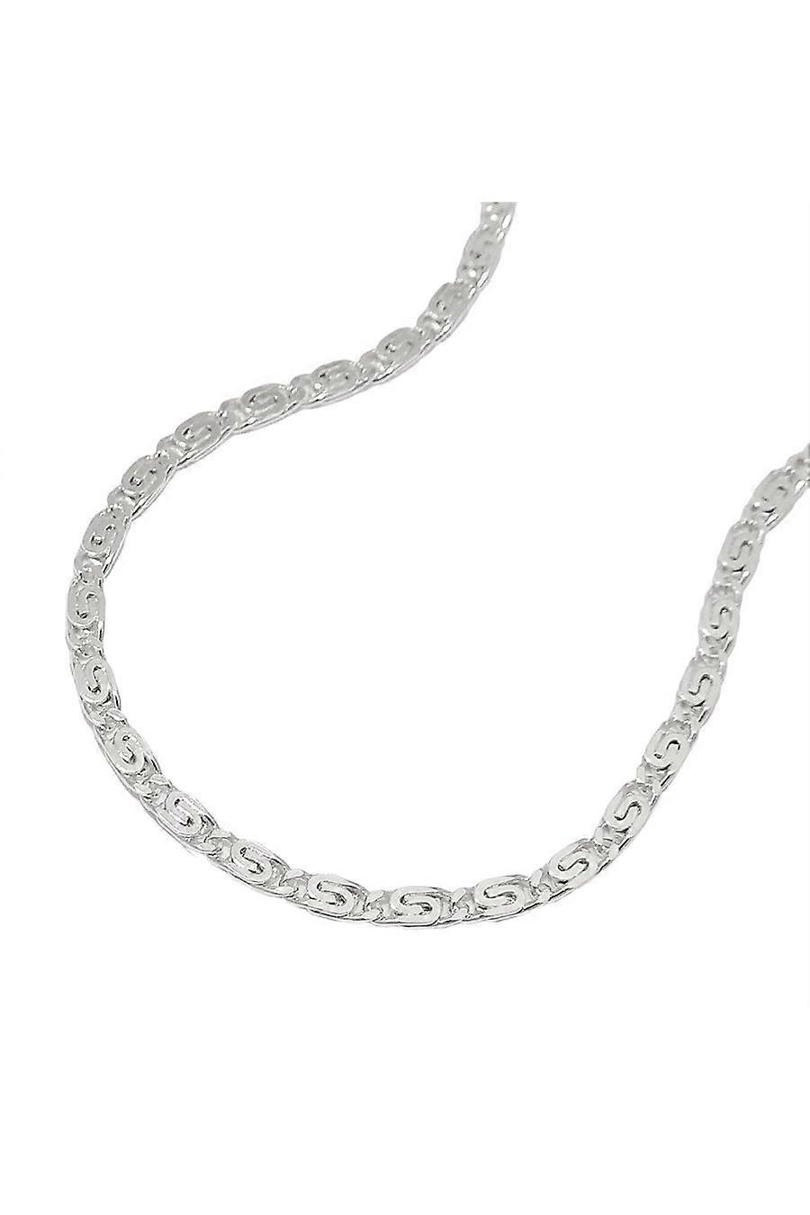 Necklace Thin Scroll Chain Silver 925 50cm - Gl105501-50