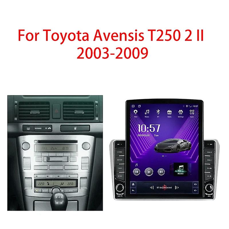 For Toyota Avensis T250 2 II 2003-2009 Tesla Type Android Car Radio Multimedia Player Navigation GPS