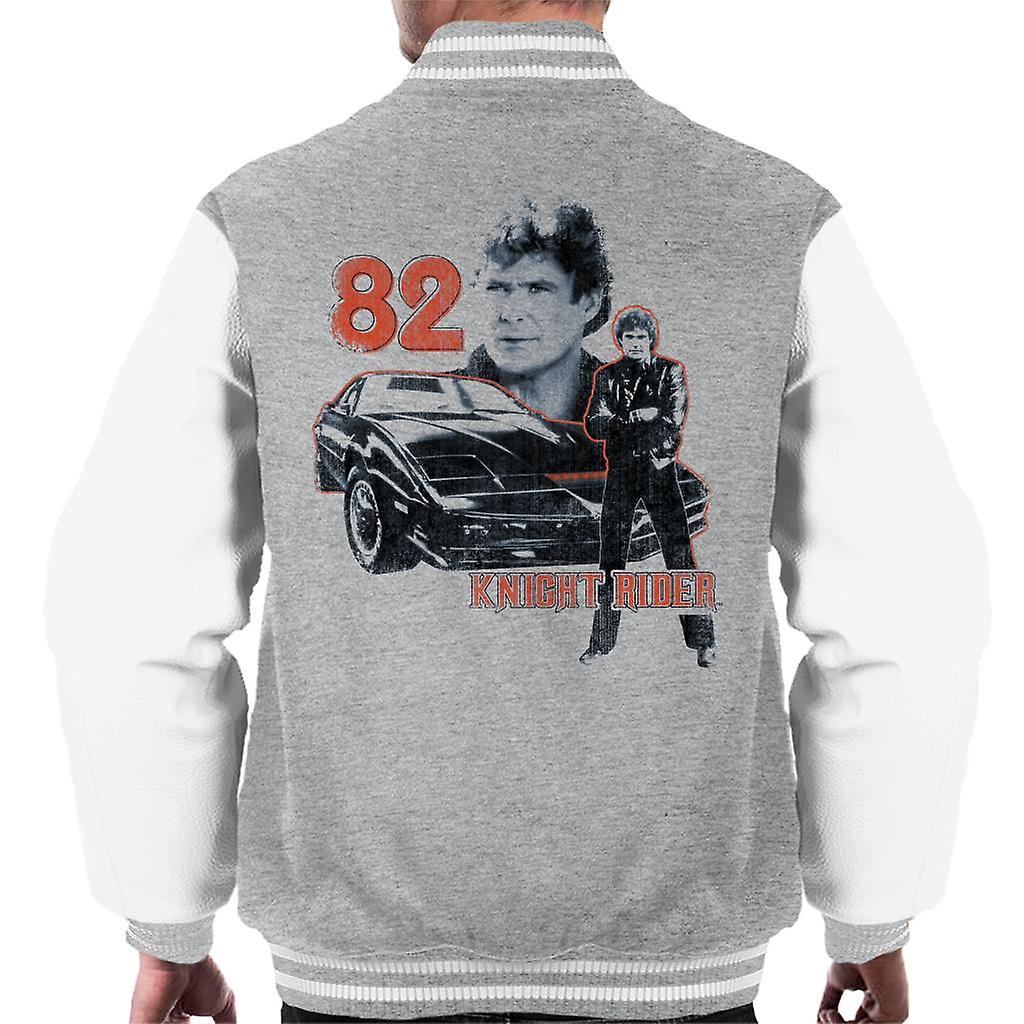 Knight Rider 82 Montage Men's Varsity Jacket