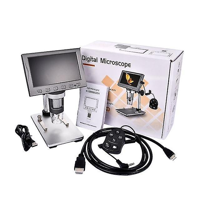 4.5" Wifi & Hdmi-compatible Digital Microscope 12mp 1080p Video Camera Magnifier