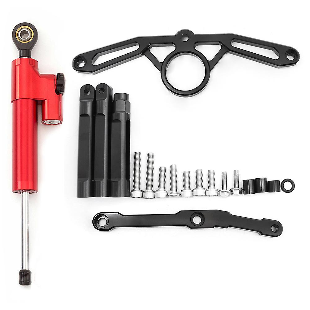 Für yamaha mt09 mt 09 2023 2022 2021 faser carbon motorrad stabilisator lenk dämpfer halterung montage kit MT-09 zubehör