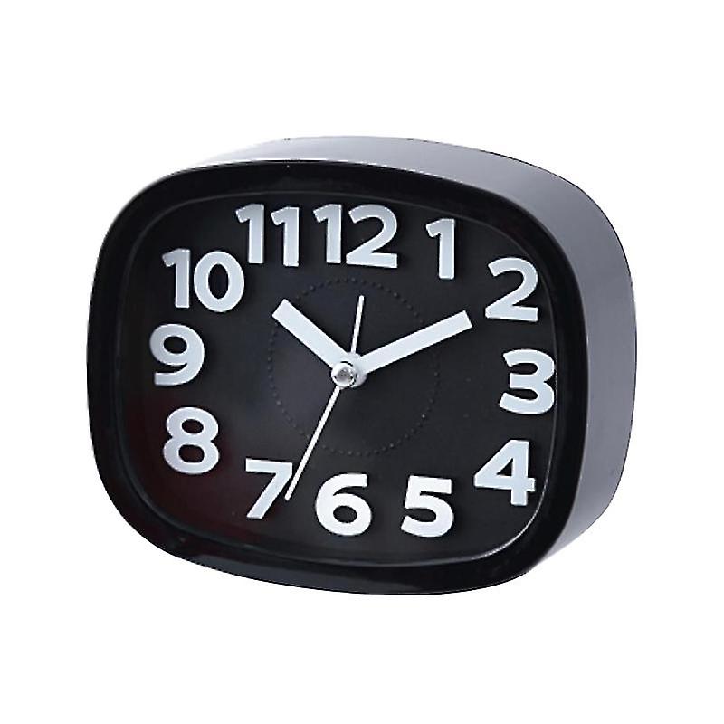 Plastic And Quartz Alarm Clock For Home Use
