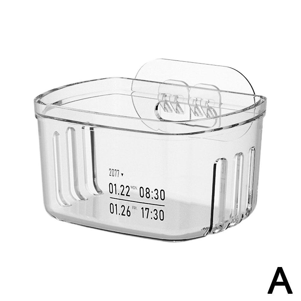 Refrigerator Wall Hanging Storage Box Multi-functional Kitchen Ginger
