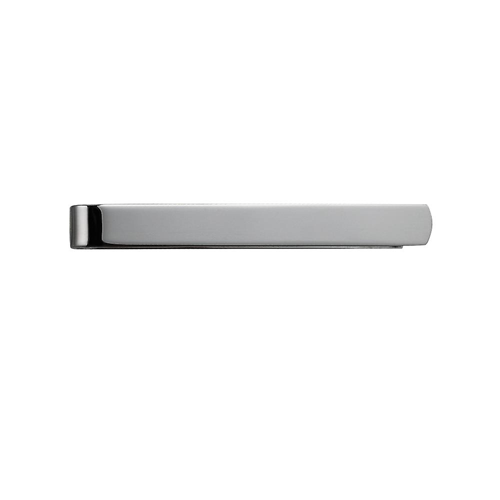 Silver 6x55mm plain Tie Slide