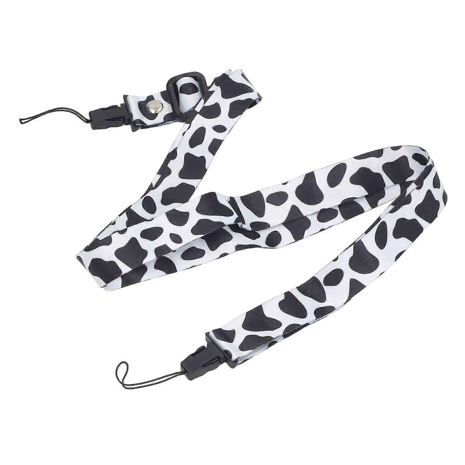 1.2m Camera Strap Belt Printed Pattern Multifunctional Shoulder Neck Strap For Polaroid Mini 12 11 8 9 Camera Milk Cow