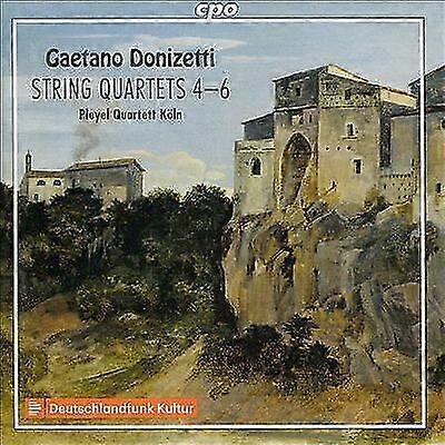 Gaetano Donizetti: String Quartets 4-6 CD