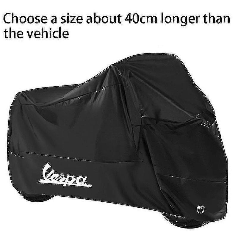 Κάλυμμα μοτοσικλέτας αδιάβροχο dustproof UV προστατευτικό υπαίθριο κάλυμμα σκούτερ για Piaggio Vespa σκούτερ GTS Lx Lxv Sprint Primavera