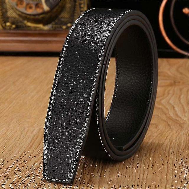 7 cores de couro de alta qualidade homens cintos cintos masculinos sem fivela para as mulheres h fivela dois lados cinto feminino cintos com furos