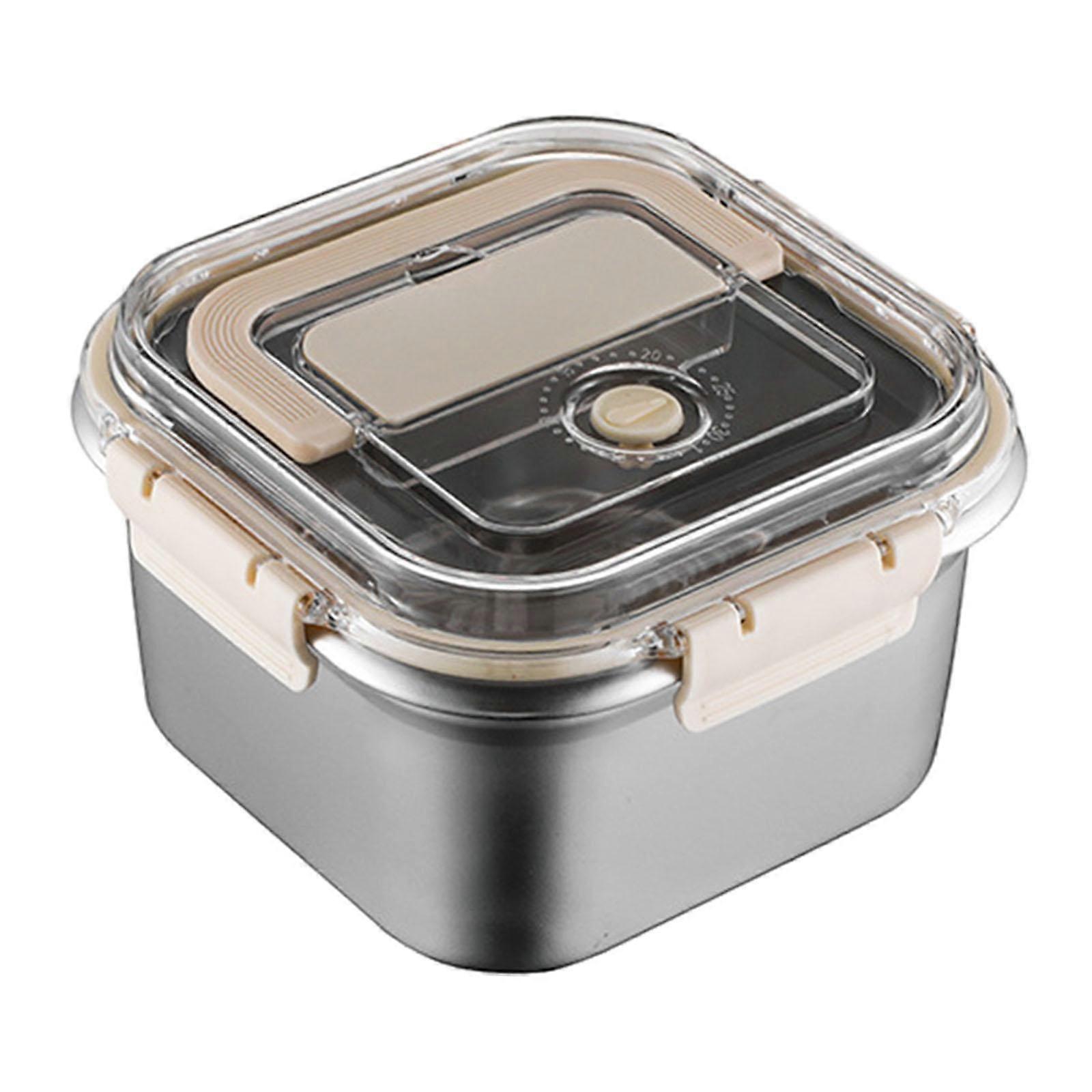 Lunch Box Portable Food Storage Container for Picnic Refrigerator Countertop 2000ML