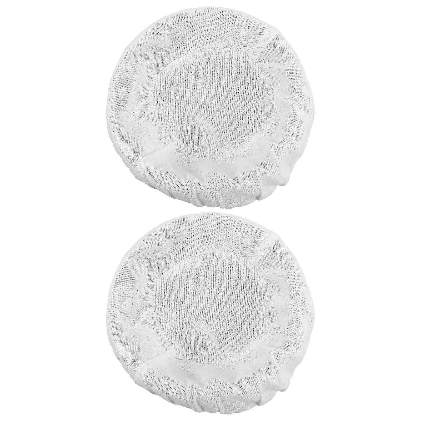 2pcs Bread Basket Cloth Liners Baking Dough Basket Covers Proofing Cloth