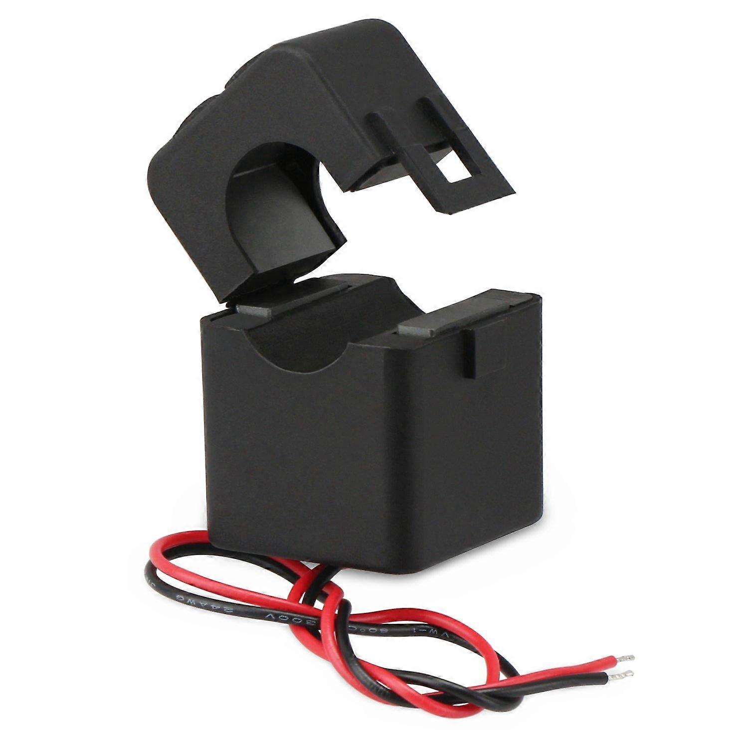 Current Transformer,100A 100MA AC Current Sensor, Split Core Amp Transformer Sensing Relay, Mini Cl