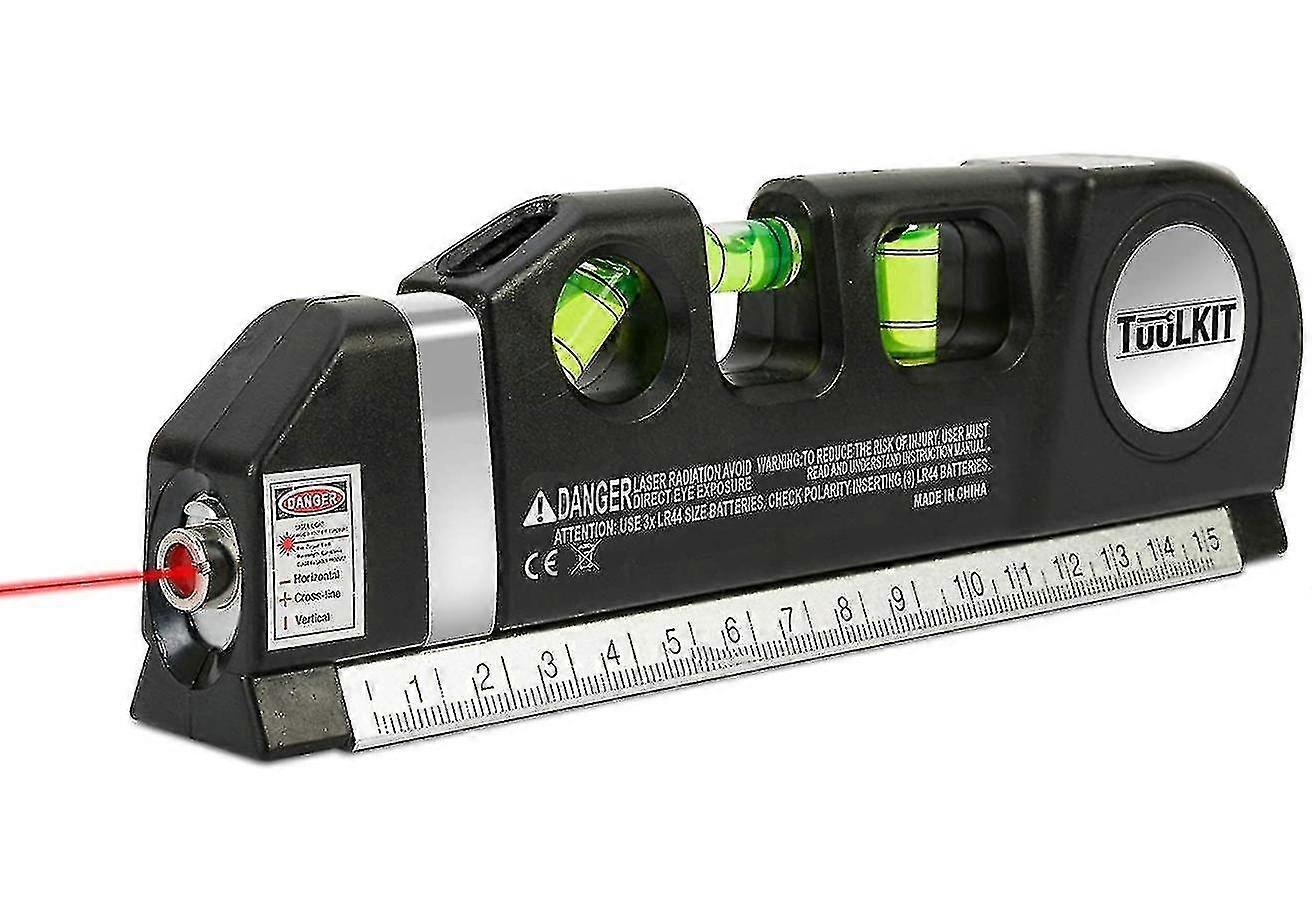 2025,Laser Level Ruler Spirit Level Line Measurement Tool Infrared Ruler