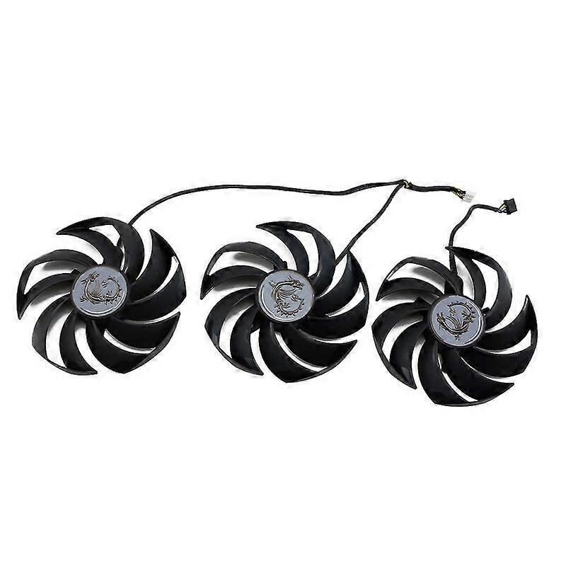 95MM PLD10010B12HH GPU Cooler Fan Replacement For MSI GeForce RTX 3070 3070Ti 3080 3080Ti 3090 Ti SUPRIM X Graphics Video Card