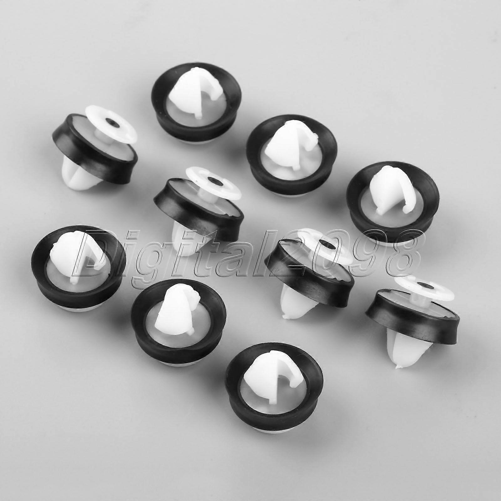 Door interior panel with plastic rivets, 10 parts, automatic fixing clip, for Citron C2 C8 C3 C4 Picasso Peugeot 307 206 508