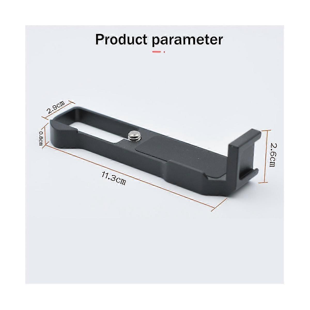 For G7x3 G7x2 Camera Quick Release Plate Camera Base Microphone Expansion L-shaped Bracket