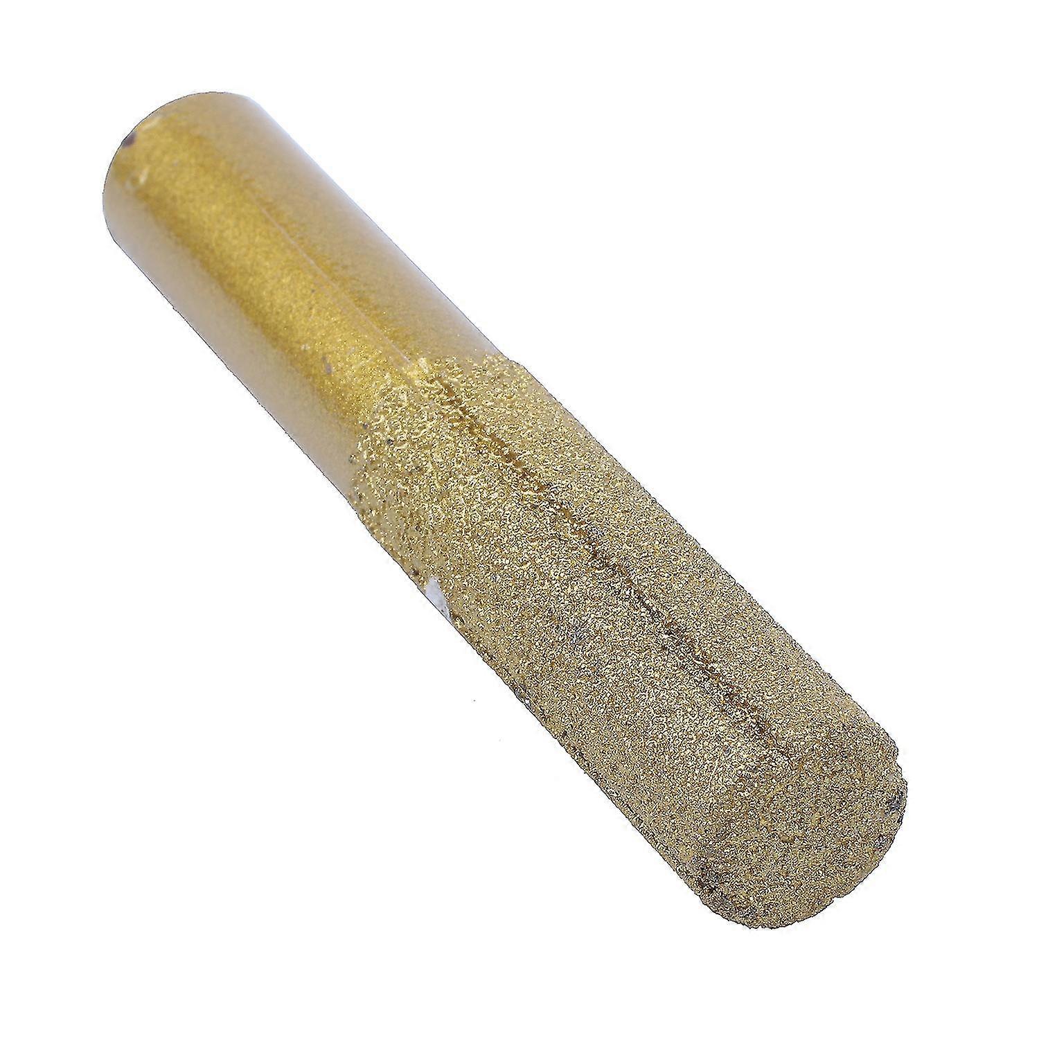 Gold 13mm Dia Diamond Straight Router Bit for