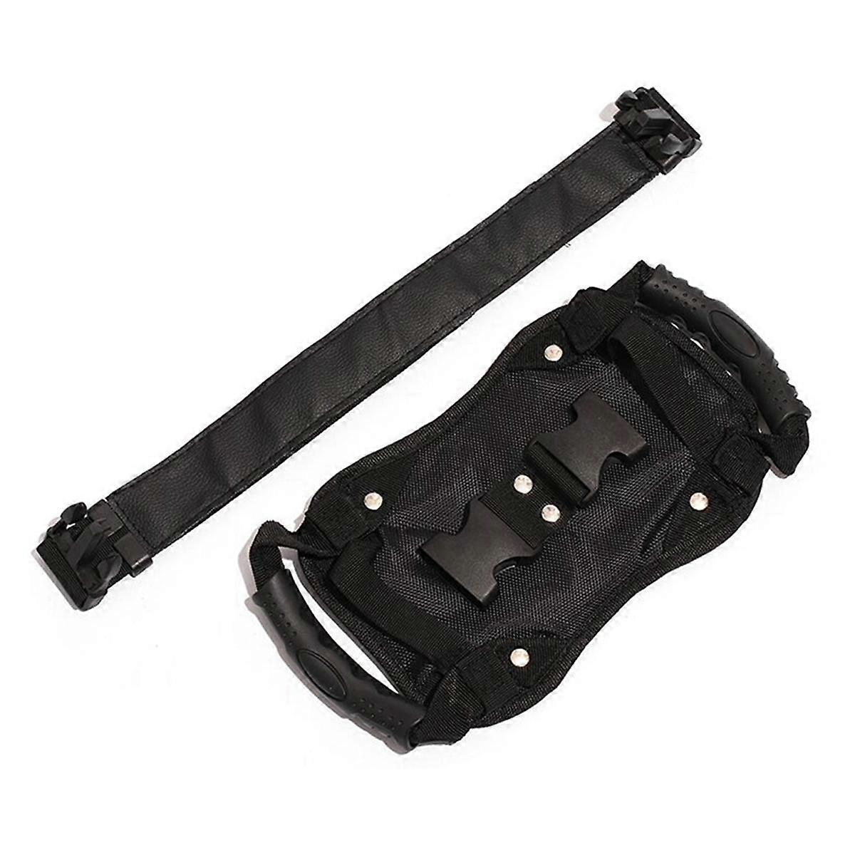 Motorcycle Scooters Safety Belt Back Seat Passenger Grip Grab Handle Non-Slip Strap Universal Motor