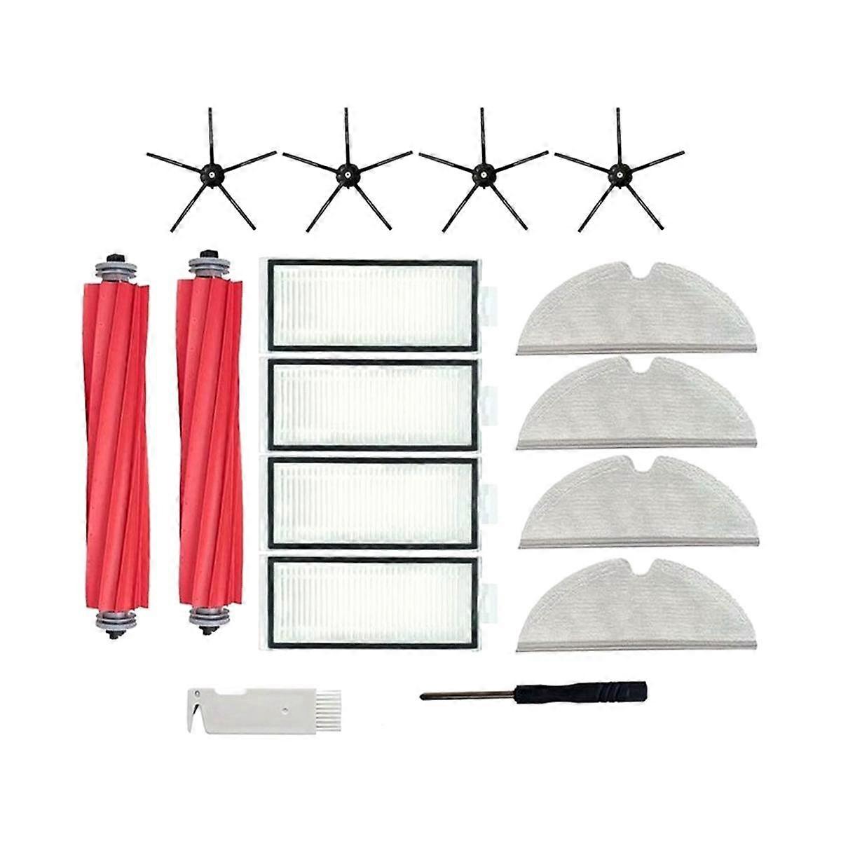 For Max Max+ Plus T8 Hepa Filter Main Side Brush Mop Cloth Robot Vacuum Cleaner Spare Parts