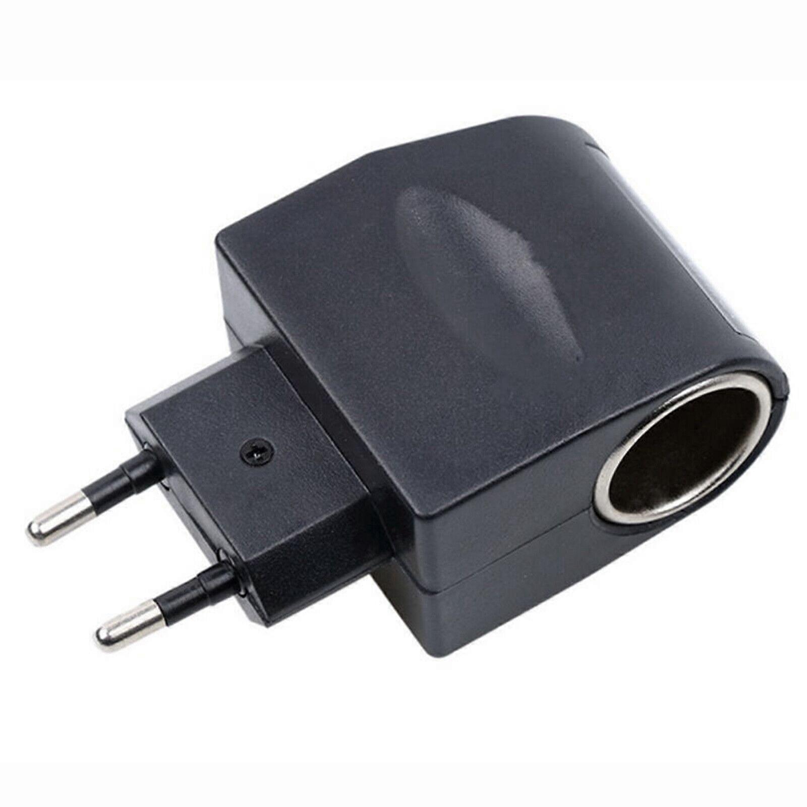 220V AC to 12V DC Plug car Cigarette Lighter Socket Converter fast Car Adapter ft