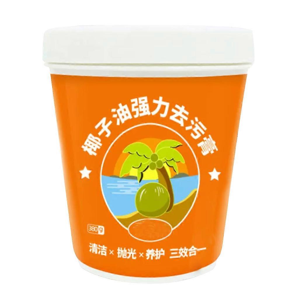 Pâte de nettoyage et de polissage à l’huile de noix de coco polyvalente, Pâte de nettoyage à l’huile de noix de coco