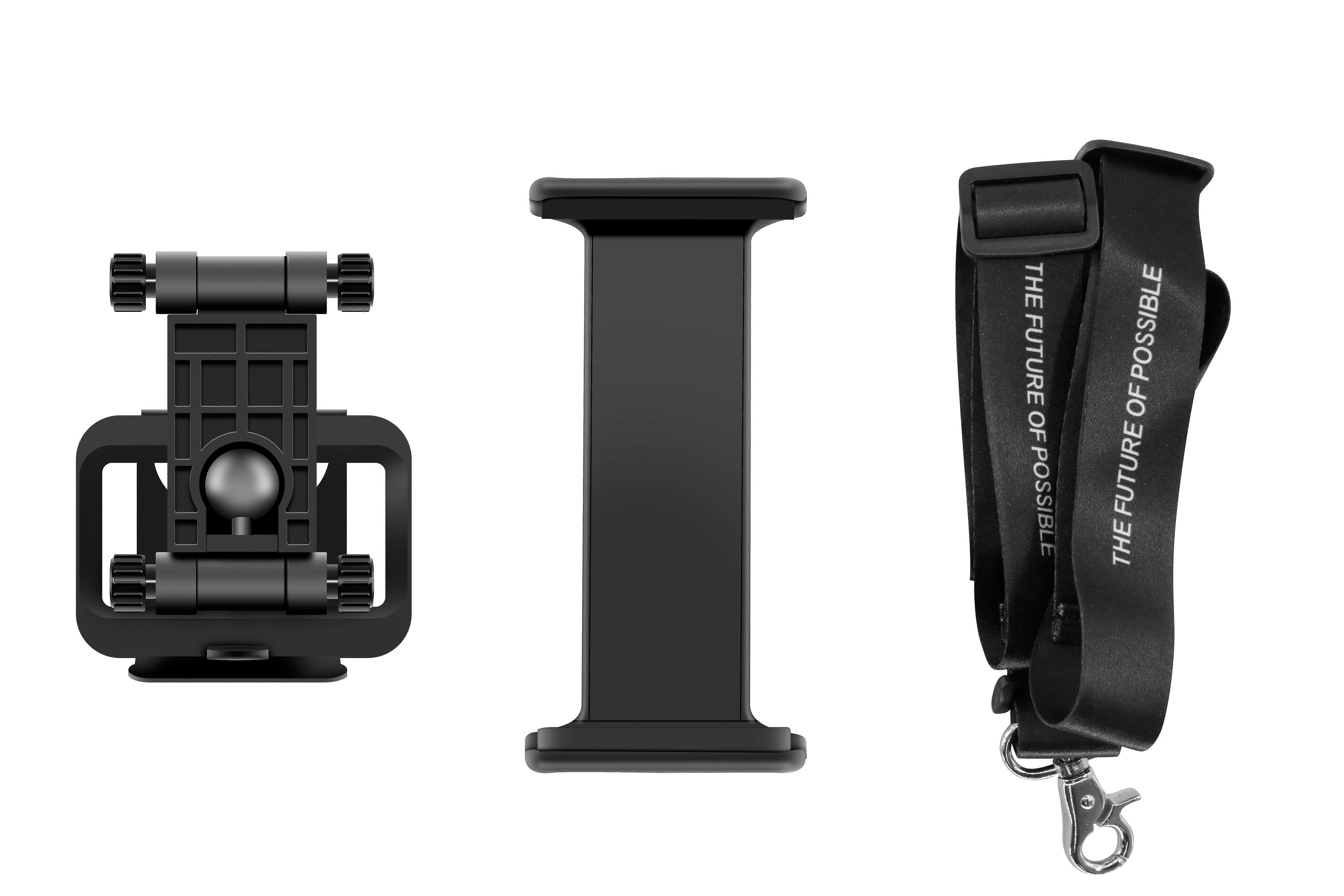 حامل الكمبيوتر اللوحي لجهاز التحكم عن بعد للطائرة بدون طيار Dji Mavic 2 Pro Zoom Mini 1 Se ، مشبك هاتف للتحكم الممتد مع ملحقات الحبل