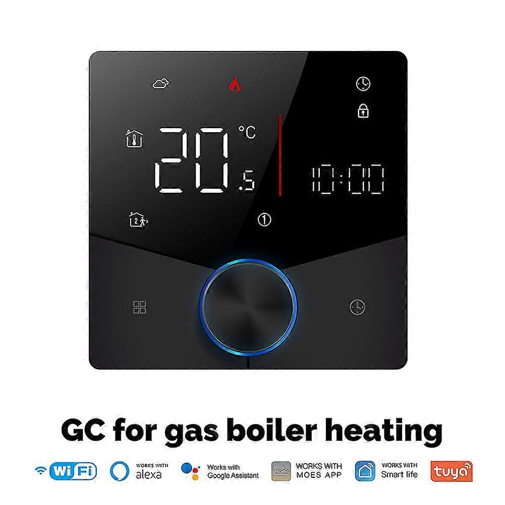 Wifi Intelligent Thermostat With Knob Button Multi-function Floor Heating Controller For Home Use