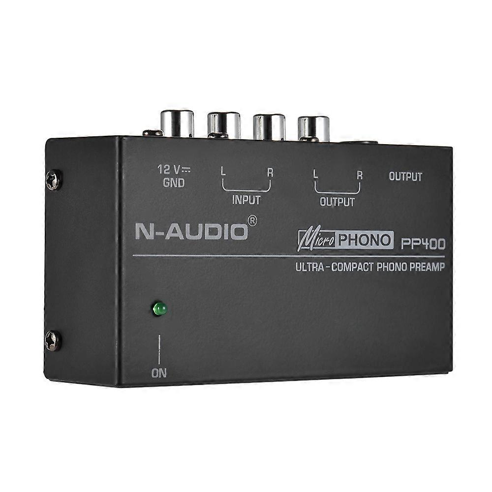 Préampli phono Préamplificateur Préampli phono PP400 RCA ultra-compact 1/4 -quot ; Antarmuka TRS US AMA