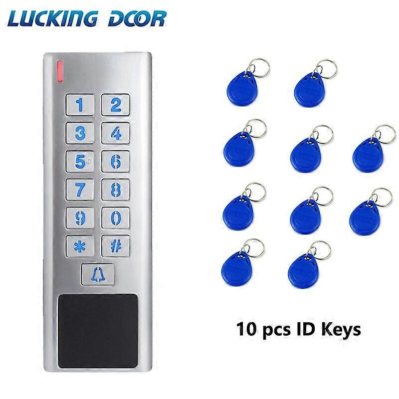 IP67 Waterproof Outdoor Rfid Door Access Control Reader 2000Users WG input output security RF Access Control Keypad reader