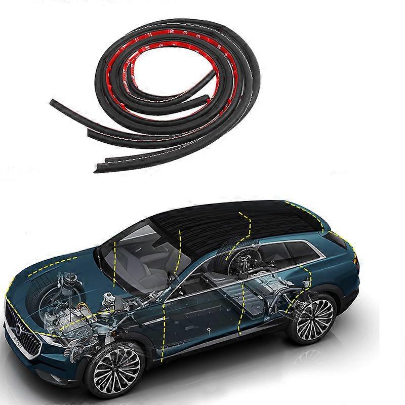 For volvo xc60 xc60 xc90 xc40 s90 s60 v60 sound insulation sealing strip door engine noise reduction strip xc60 resonance