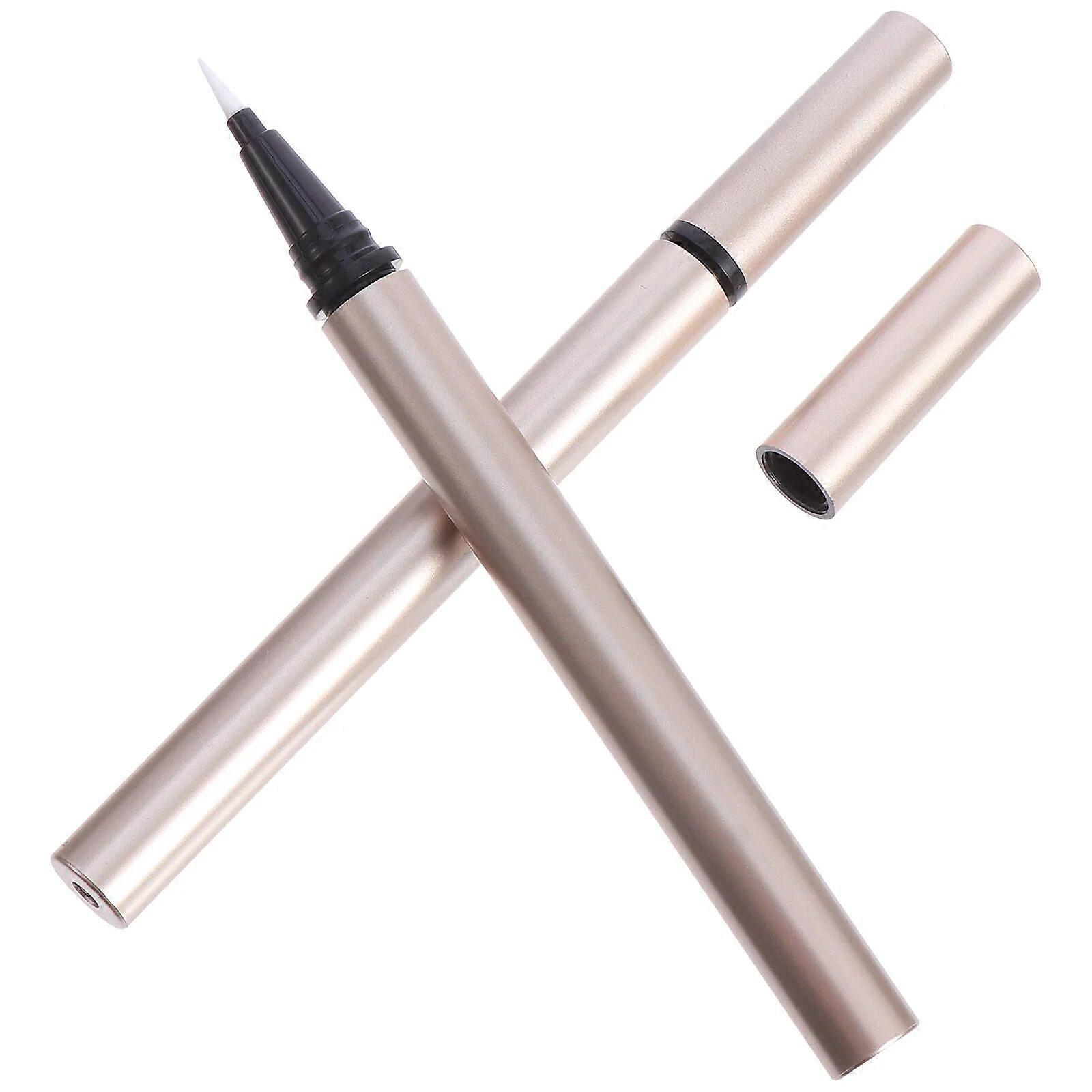 Eyeliner Pen Empty Refillable Tube Cuticle Oil Gold Container Tubes Vials Shimmer Eyelash Growth Bottle Eyeliners Diy