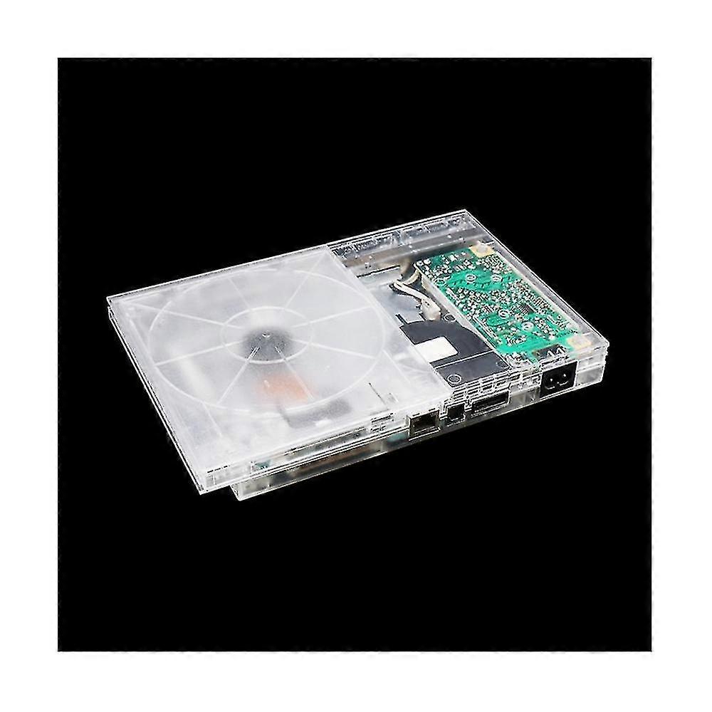 Transparent Clear Shell Kit Diy Replace Housing Replacement Flip Top Case Clear Game Accessories Fo