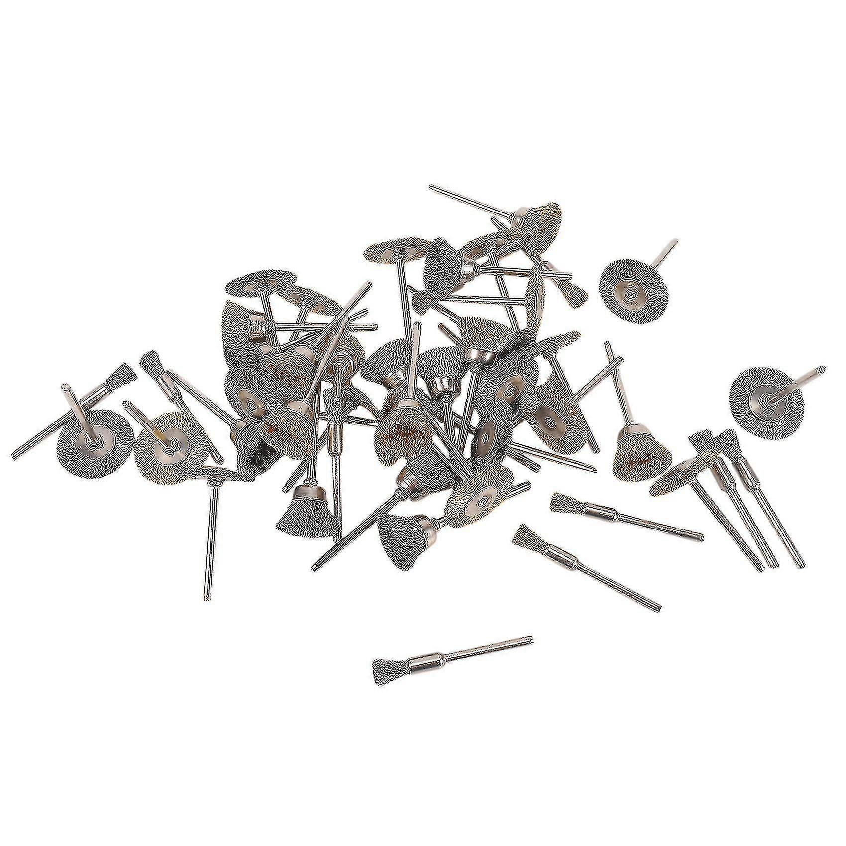 Compatibile con72pcs Wire Wheel Brush Set, Rame e filo Spazzola Set