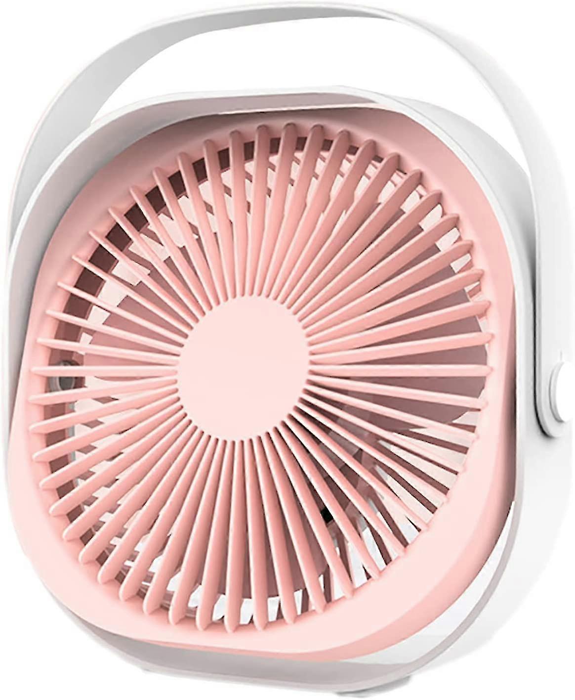 Usb Fan, Portable Usb Desk Fan, 360 Rotation 3-speed Adjustable Quiet Table Fan, Desk Fan With Mini Usb Fan For Home, Office