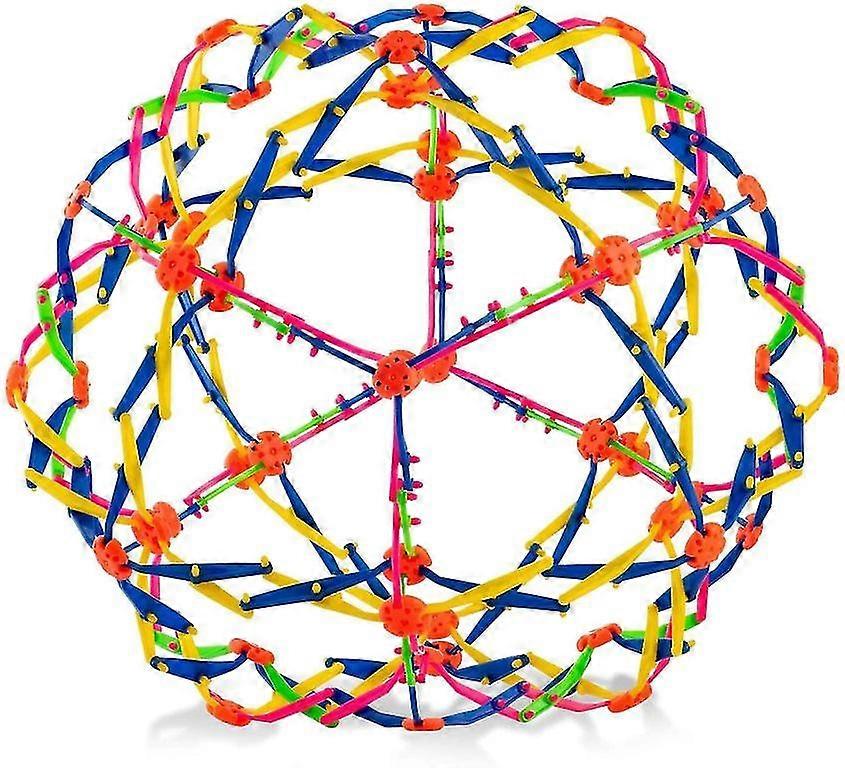 4e's Novelty Expandable Breathing Ball Toy Sphere For Kids Stress Reliever Fidget Toys Colors May Vary For Yoga Anxiety Relaxation Expands From 5.6" T