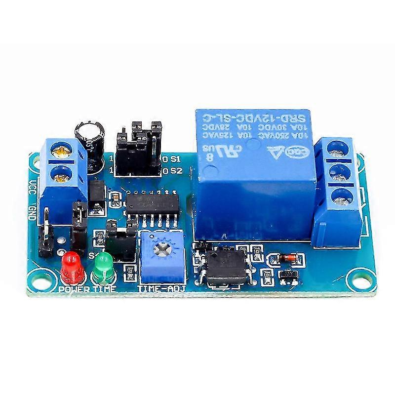 12v Dc Delay Relay Delay Turn On / Delay Turn Off Switch Module With Timer