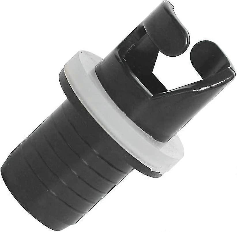Air Valve Adapter Connector Inflatable Kayak Air Valve Adapter (black)(1pcs)