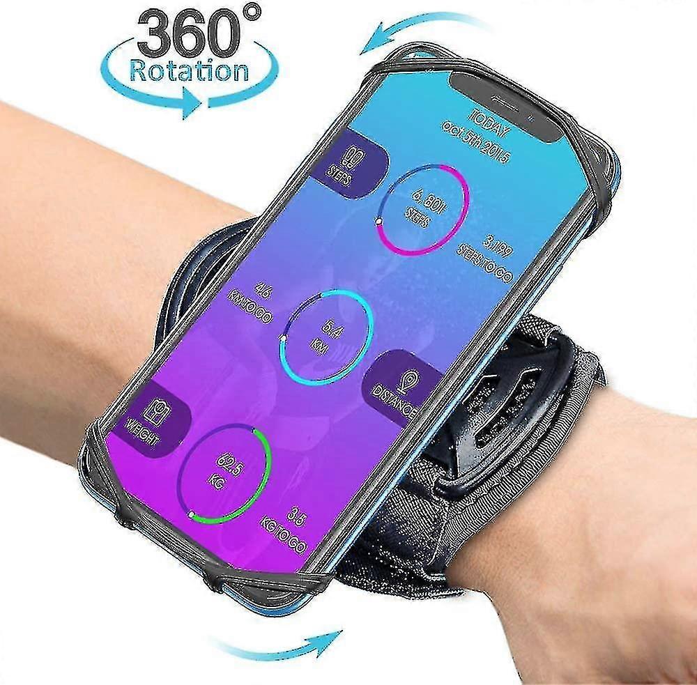 Mobile Phone Pocket Running, 360 Rotation Wrist Mobile Phone Holder