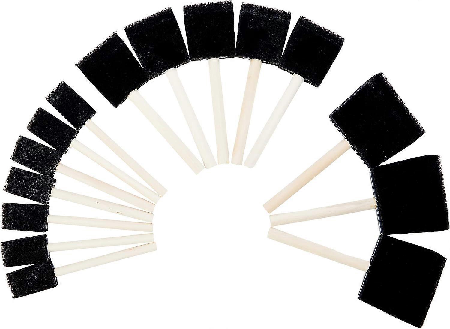 15pcsValue Foam Brush Brushblack