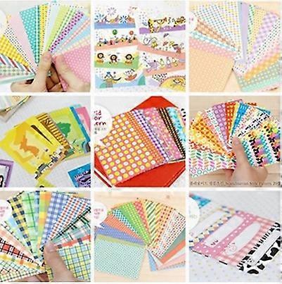 220pcs Designer Paper Pad Polaroid Photo Decorative Stickers, 11cm x 6cm