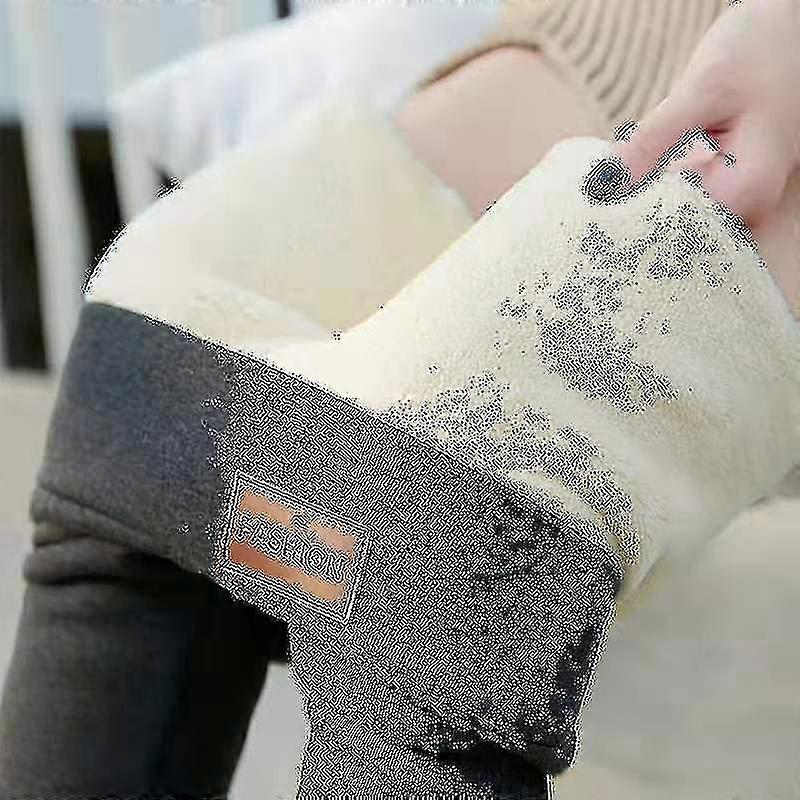 Zimowe legginsy z podszewką z polaru Sherpa dla kobiet, wysoki stan, elastyczne, grube legginsy z kaszmiru, pluszowe, ciepłe, termiczne