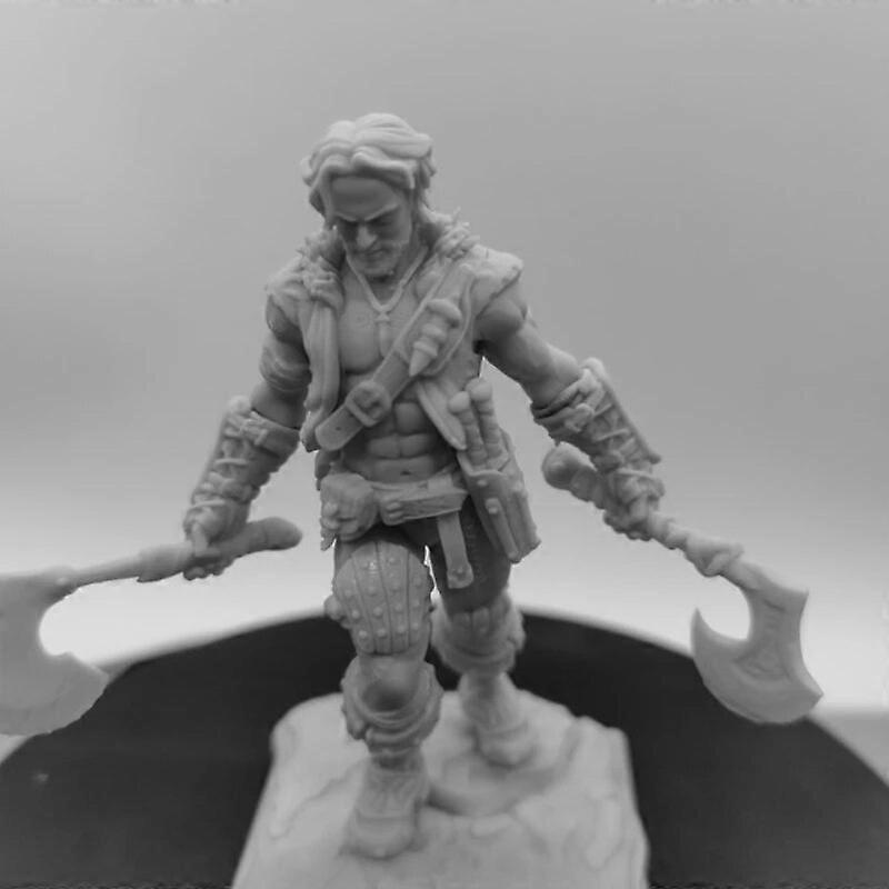 Η ρητίνη στρατιώτη Astyanax Σχήμα 1/24 Κλίμακα 75mm Ύψος Συναρμολογήστε το μοντέλο κιτ Μη συναρμολογημένα διοράματα Άβαφα αγαλματίδια παιχνίδι