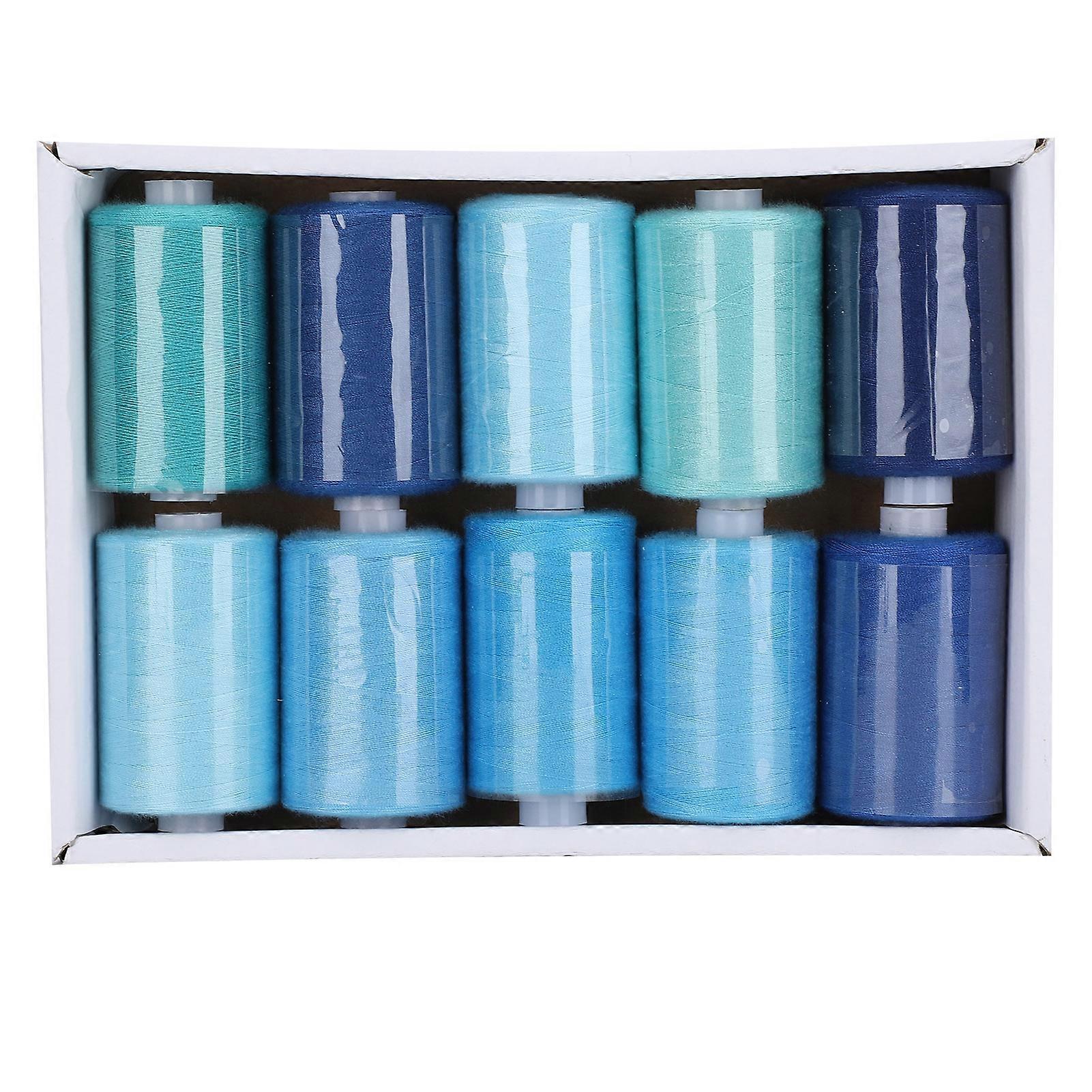 10 ρολά ράψιμο κλωστή που οικιακά παγόδα κλωστές DIY αξεσουάρ 300 γιάρδες 402