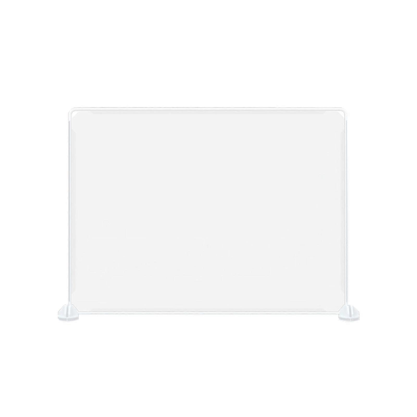 Partition Screen Transparent Removable Resin Table Clear Board For Kids